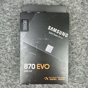 Samsung 870 EVO 500GB 2.5" SATA III Internal SSD (MZ-77E500B/AM) SEALED - Afbeelding 1 van 8
