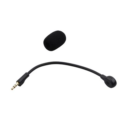 Black Replacement Mic 3.5mm Microphone for Logitech G PRO X Gaming Headphone - Image 1 of 4