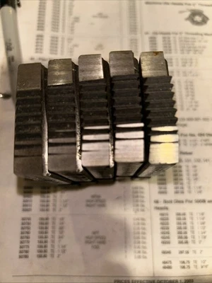 Collins  6680 3-1/2-4” Npsm Conduit Die Set - Image 1 of 4