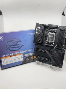 Placa madre MSI MPG X670E Gaming Carbono Wifi AMD AM5 DDR5 ATX - Imagen 1 de 7