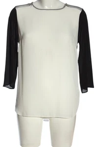PRIMARK Blusa caída Mujeres Talla EU 34 blanco-negro-gris claro - Imagen 1 de 5