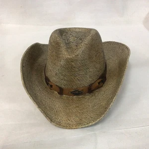 Stetson Monterrey Bay Natural Shapeable Straw Western Cowboy Hat Size XL - Picture 1 of 6