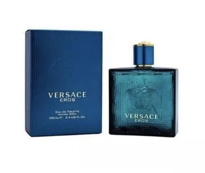 Versace Eros para hombre 3,4 fl oz eau de toilette spray Foto 1 de 2