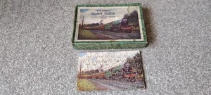 VICTORY WOOD JIGSAW - THE FLYING SCOTSMAN - 1930/40s 45 Piece - Picture 1 of 6
