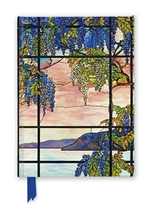 View of Oyster Bay Louis Comfort Tiffany Foil Journal Magnet Close Flame Tree - Picture 1 of 7