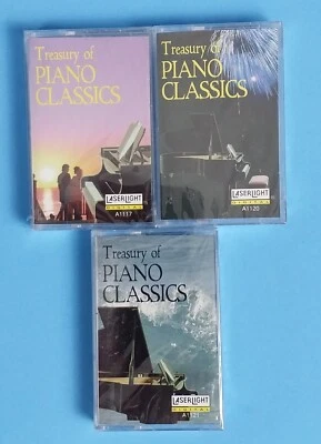 A Treasury of Piano Classics Volumes 1, 4  5 - Cassette Tape - Brand New Sealed - Image 1 of 4