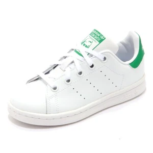 1886AL sneaker bimbo boy/girl ADIDAS STAN SMITH kids shoes white/green - Imagen 1 de 4