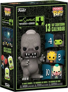 Funko Pocket Pop! Calendario de cuenta regresiva de 13 días de Los Simpson: Treehouse of Horror - Imagen 1 de 2