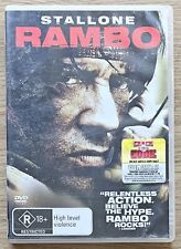 ^ Rambo (2008) ~ DVD ~ Region 4 ~ PAL ~ Stallone Benz Schulze ~ FREE postage!!