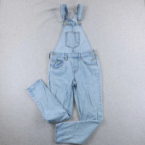 Levis Bib Overalls Womens XS Extra Small Blue Denim Light Wash Bib Pants - Picture 1 of 17