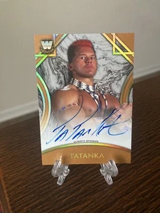 2018 Topps WWE Legends Tatanka Auto #99/99 HARD SIGNED LAST COPY 1/1 RARE SSP - Picture 1 of 3