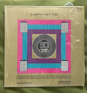 Vintage Lafayette 4 Channel Sound Quadrophonic Demo LP EXC Columbia Special Prod - Picture 1 of 5