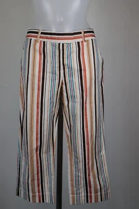 Missoni Women's Trousers Size 42/6 Trousers Woman Italy Vintage Bermuda Cotton - Picture 1 of 10