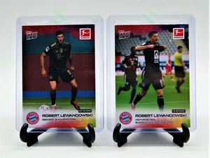 2x Topps Now | ROBERT LEWANDOWSKI | Bayern Munich | récord histórico de goles - Imagen 1 de 6