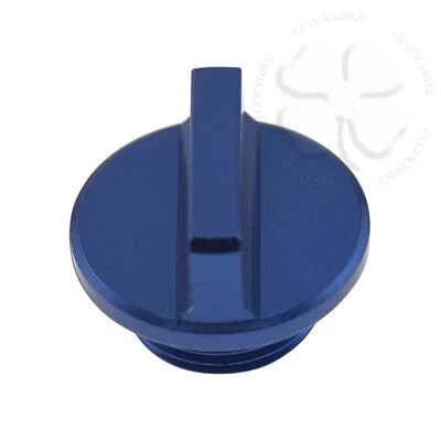 Tapa de aceite de motor Dexter azul para Suzuki GSXR 600 750 sello CNC tapa de llenado de aluminio Foto 1 de 3