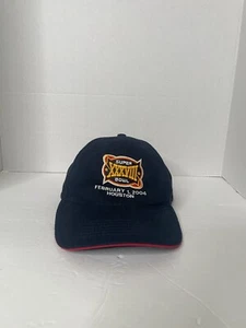 Super Bowl XXXVIII Reebok Adjustable Hat/Cap February 1 2004 Houston D5 - Picture 1 of 7