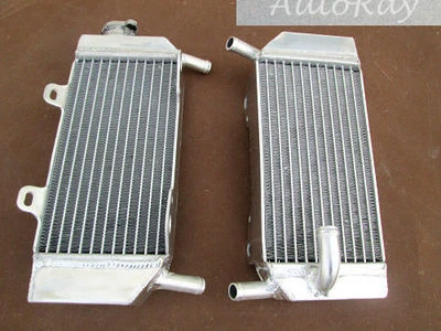 Juego de radiadores de aluminio de repuesto para CRF250 CRF250X CRF250R 04 05 06 07 08 09 Foto 1 de 4