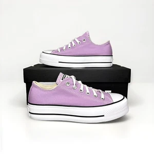 Neu Converse Chuck Taylor All Star Lift Damen-Plateau lila amethystisch 6,5 = 7 - Bild 1 von 20