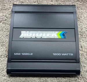 Autotek MM1220.2 2-Channel 1200 Watts Amplifier 617904 - Bild 1 von 7