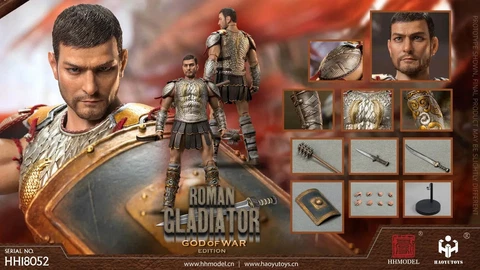 HAOYUTOYS  HH18052 1/6 Imperial Legion Roman Gladiator God Of War Edition Figure Cover