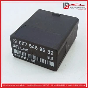 MERCEDES W124 W463 W201 Relais ELR Leerlaufreguierung 0075459632 LK 05999621 - Picture 1 of 3