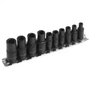 Magnetic Tap Socket Set 10-Piece Tap Holders 1/4" & 3/8" M1.5-M14 CT5615 - Picture 1 of 3