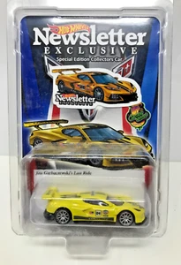 HOT WHEELS 24TH COLLECTORS NATIONALS NEWSLETTER CORVETTE YELLOW 702/1000 A31 - Picture 1 of 5