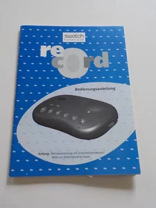 Bedienungsanleitung Swatch Telecom record Vintage Anrufbeantworter 1997 90er - Bild 1 von 3