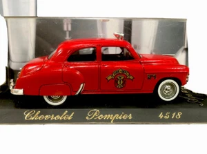 VINTAGE SOLIDO 4518 FEUERWEHR #1 I. CHEVROLET POMPIER .  BRANDNEU IM KARTON. - Bild 1 von 3