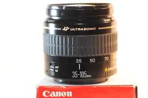 Canon EF 35-105mm f/4.5-5.6 USM lens APERTURE NOT WORKING NO RETUNS - Picture 1 of 6