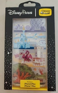 Disney World Parks Epcot Hollywood Animal iPhone 7 8 Plus Otterbox Phone Case - Picture 1 of 3