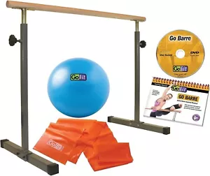 GoFit Brown GoBarre Workout Set (GF-BBAR) GOFGFBBAR - Picture 1 of 5