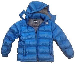 The North Face 700 Puffer Jacket Summit Series Down Insulated Parka Blue - Picture 1 of 6