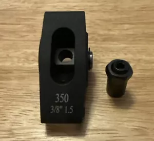 Rocker Arm 6061 Aluminum 1.5 x 3/8 in. Stud Mount Full Roller Black Anodized NEW - Picture 1 of 4