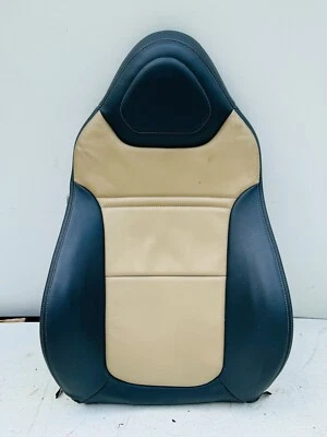06-09 Saturn Pontiac Solstice Seat Back Upper Part Cover gray yello Right oem - Image 1 of 4