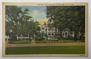 The Pines Inn Soper’s Windham Catskills Mountains NY Vintage Postcard Unposted - Picture 1 of 2