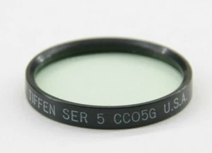 Tiffen - Series 5 CC05G Lens Filter - Fair Glass - Used - W271 - Picture 1 of 2