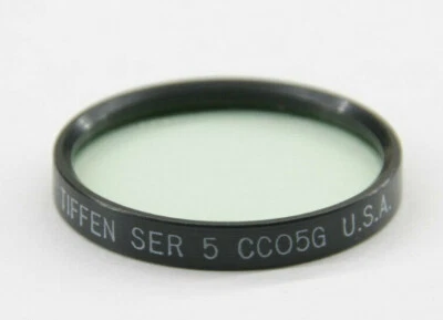 Tiffen - Series 5 CC05G Lens Filter - Fair Glass - Used - W271 - Image 1 of 2