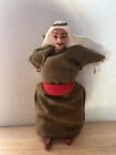 Vintage Middle Eastern Style Cloth Doll. Size 6.5”