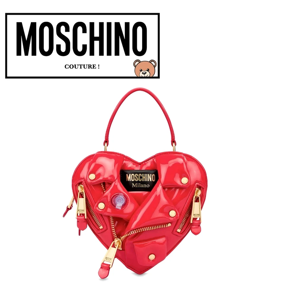 X-MAS SALE!!! Moschino Couture! Inflatable Red Heart Handbag (R2-217) - Image 1 of 4