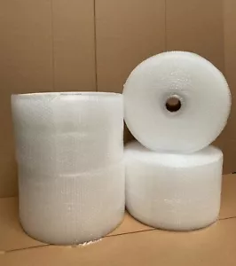 Poly 3/16"x 12" Small Bubbles Cushioning Perforated 1400 ft Protection/Shipping - Picture 1 of 1
