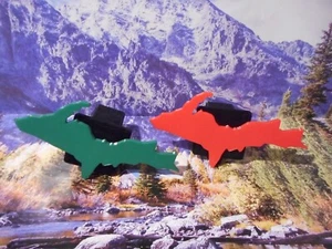 YOOPER UPPER PENINSULA MI 1-1/4” REESE TRAILER TOW HITCH RECEIVER DUST COVER - Imagen 1 de 13