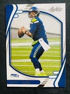 Tarjeta de fútbol americano Panini-Absolute #85 Russell Wilson 2021 casi nueva-como nueva NFL - Imagen 1 de 1
