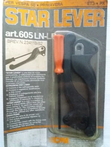 COPPIA LEVE NERE CON REGOLAZIONE FRIZIONE PIAGGIO VESPA ET3 50 SPECIAL R N L - Imagen 1 de 1