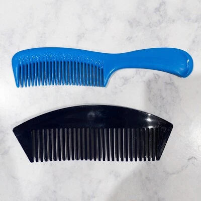 Vintage Lot of 2 Travel Size Plastic Women’s Combs - Brand New - Image 1 of 4