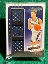 2021-22 Absolute Memorabilia JALEN SUGGS Game Jersey Patch Rookie RC #ATT-JS