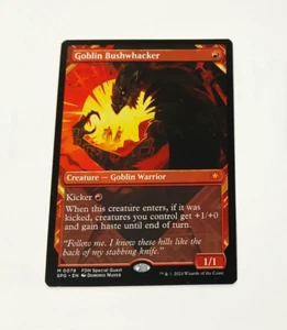 MTG Special Guest Goblin Bushwhacker - Vetrina #0078 - quasi nuovo - Foto 1 di 2