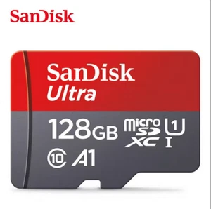 SanDisk 128GB Ultra scheda microSDXC SD fino a 140 MB/s A1 UHS-I Cl0 - Foto 1 di 9