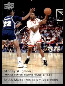 2014-15 Upper Deck NCAA March Madness Stacey Augmon UNLV Runnin' Rebels #ST-2 - Picture 1 of 2