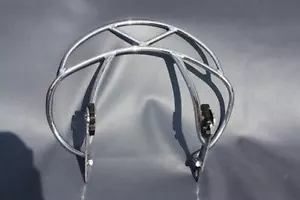 CHROME PASSENGER HAND GRAB RACK RAIL 4 HARLEY HERITAGE SPRINGER FLSTS 1997-2003 - Picture 1 of 4